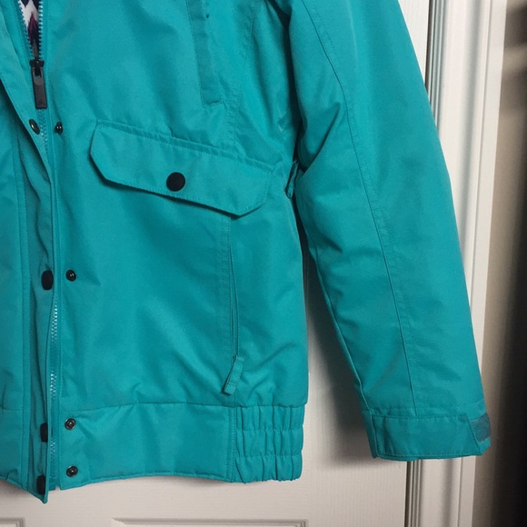 Turquoise Firefly Aquabase 5K Women's Winter Jacket - Picture 3 of 12